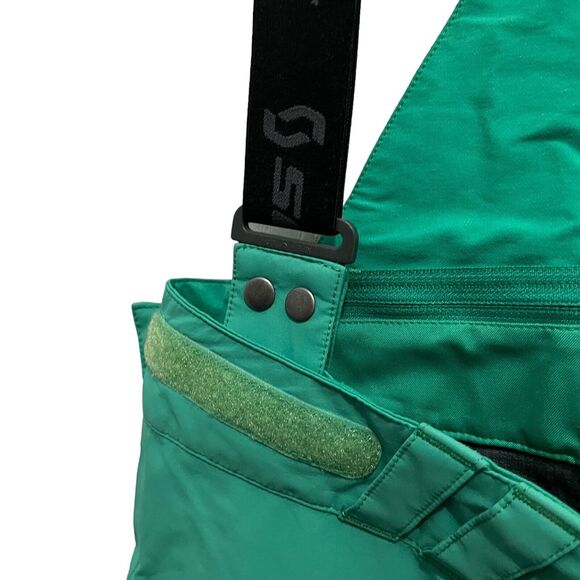 Scott Bibs Ski Pants GTX Womens Size 4 6 EU M Gore-Tex Green Snowboard Outdoor - Picture 5 of 15